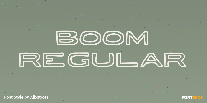BOOM Regular Poster