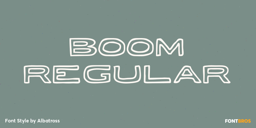 BOOM Regular Poster