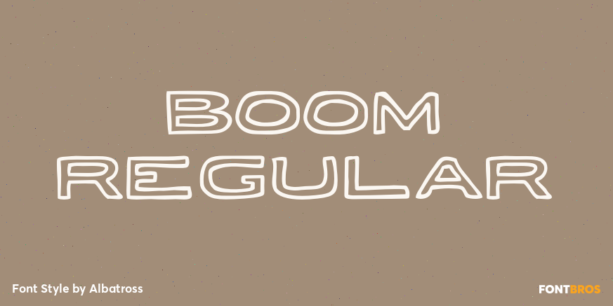 BOOM Regular Poster