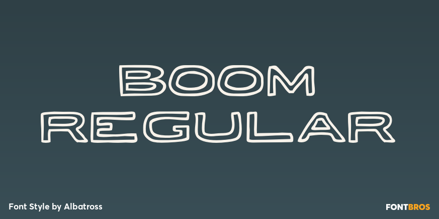 BOOM Regular Poster