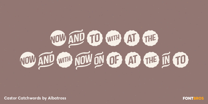 Castor Catchwords Poster