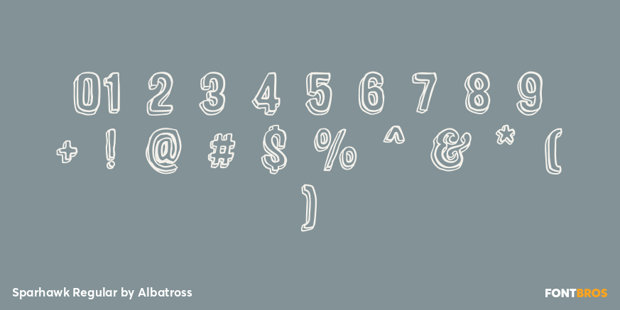 Sparhawk Regular Font Poster #4