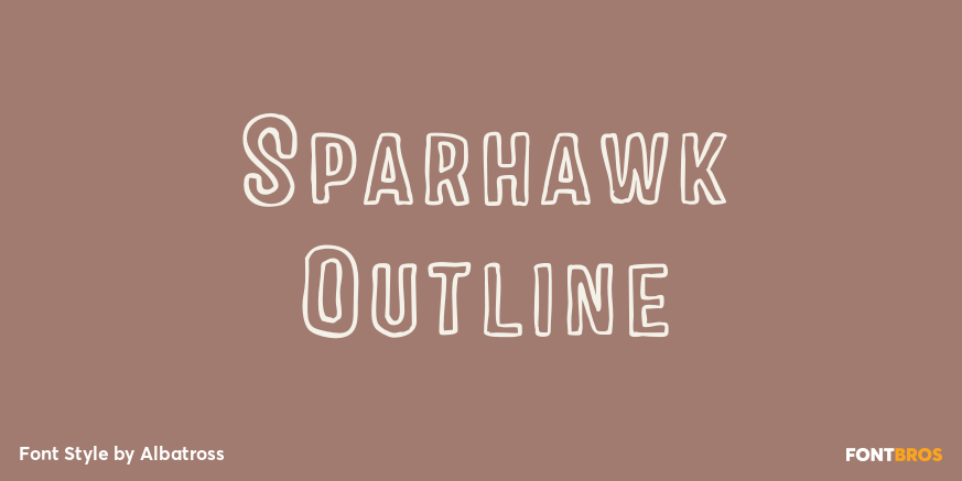 Sparhawk Outline Poster
