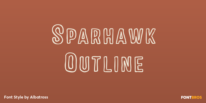 Sparhawk Outline Poster