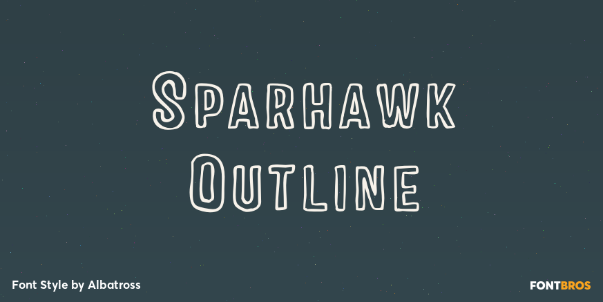 Sparhawk Outline Poster