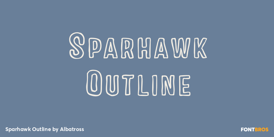 Sparhawk Outline Poster