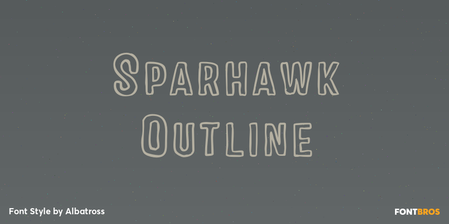 Sparhawk Outline Poster