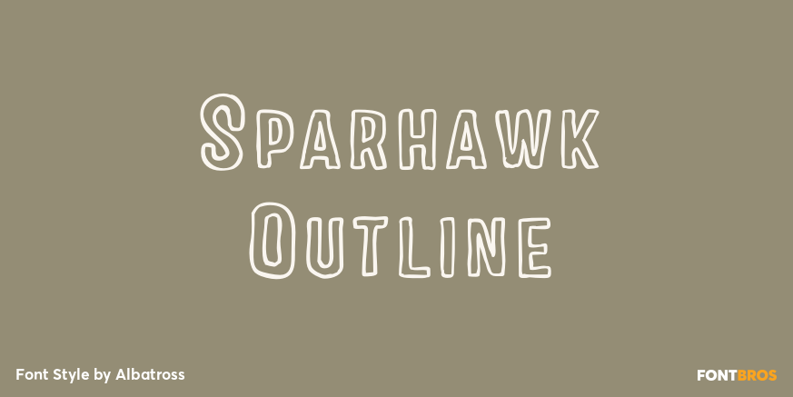 Sparhawk Outline Poster