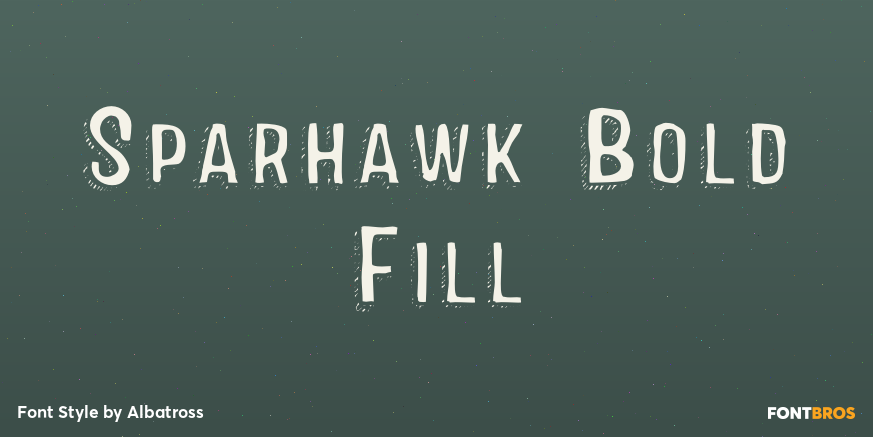 Sparhawk Bold Fill Poster