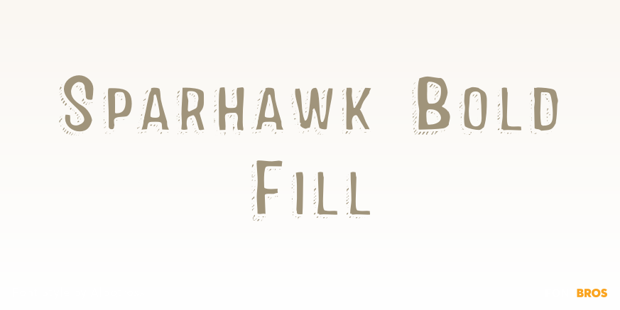 Sparhawk Bold Fill Poster