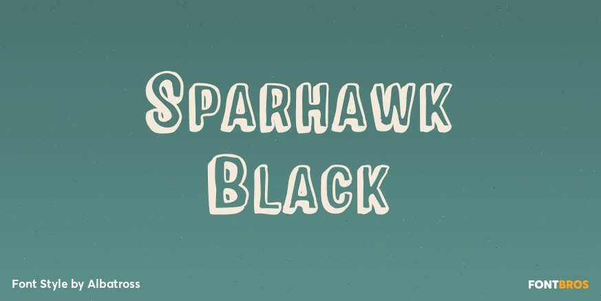 Sparhawk Black Poster