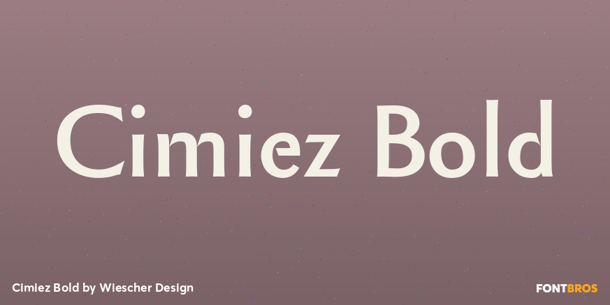 Cimiez Bold Poster