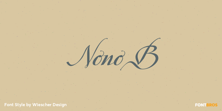 Nono B Font Poster #1