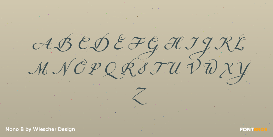 Nono B Font Poster #2