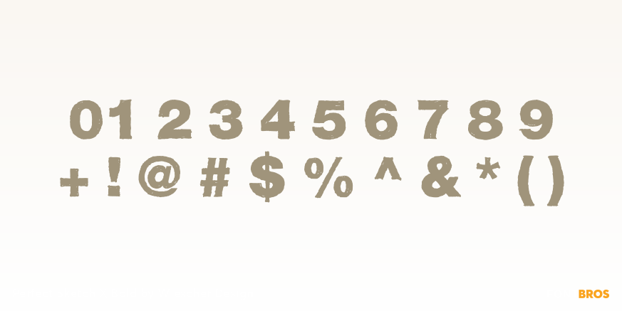 Perfect Sketch X Bold Font Poster #1