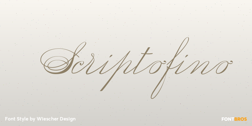 Scriptofino Poster