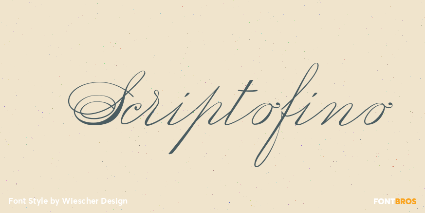 Scriptofino Poster