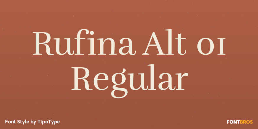 Rufina Alt 01 Regular Poster