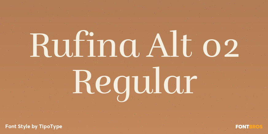 Rufina Alt 02 Regular Poster