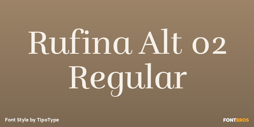 Rufina Alt 02 Regular Poster