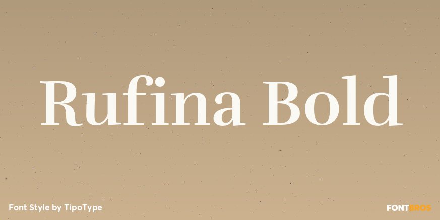 Rufina Bold Poster