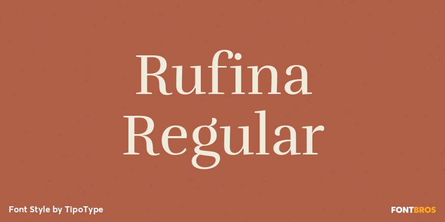 Rufina Regular Poster