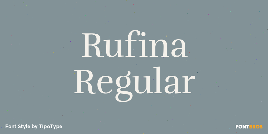 Rufina Regular Poster