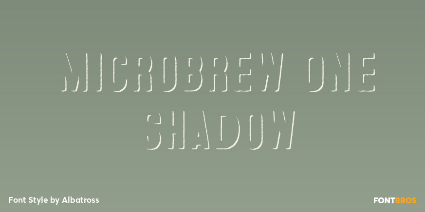 Microbrew One Shadow Poster