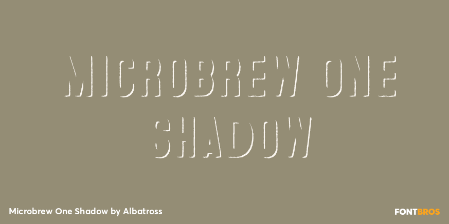 Microbrew One Shadow Poster