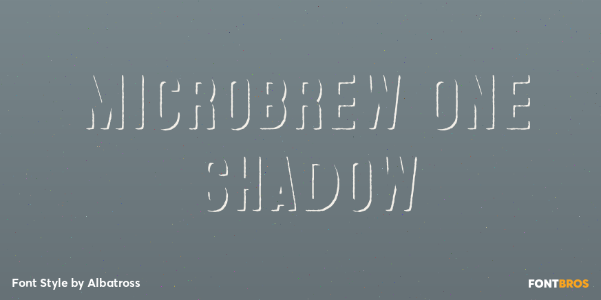 Microbrew One Shadow Poster