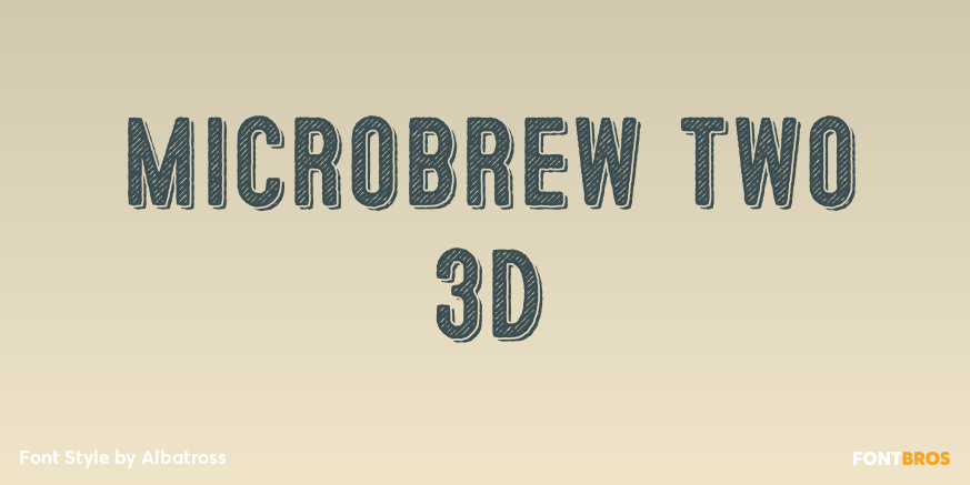 Microbrew Two 3D Poster