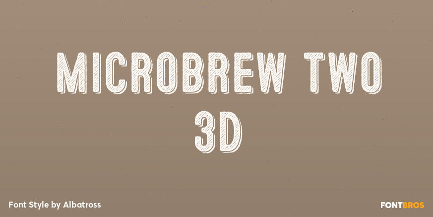 Microbrew Two 3D Poster