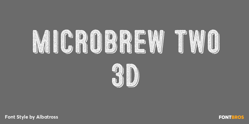 Microbrew Two 3D Poster