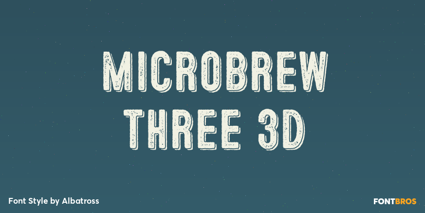 Microbrew Three 3D Poster