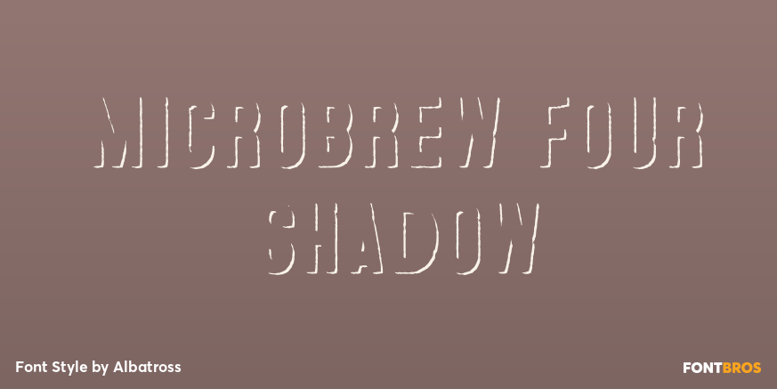 Microbrew Four Shadow Poster