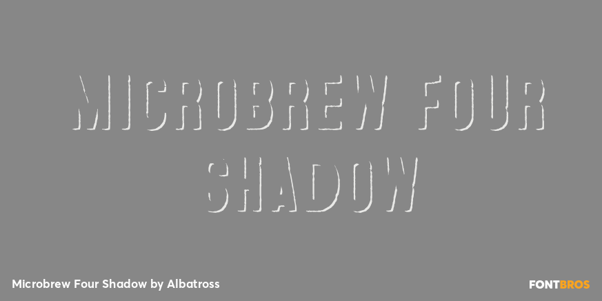 Microbrew Four Shadow Poster