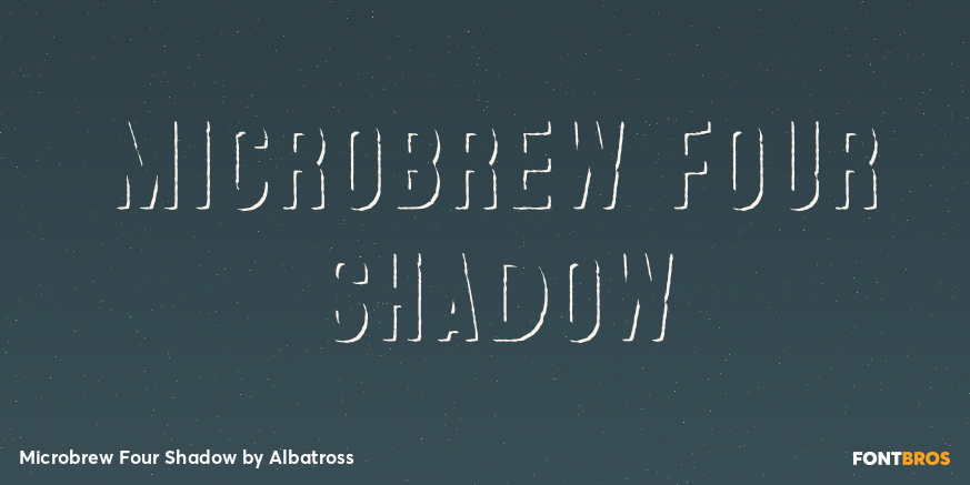 Microbrew Four Shadow Poster
