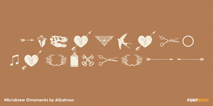 Microbrew Ornaments Poster