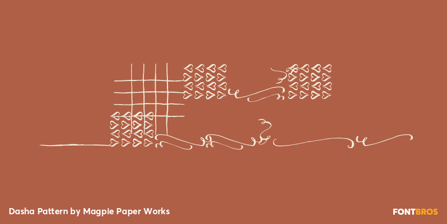 Dasha Pattern Poster