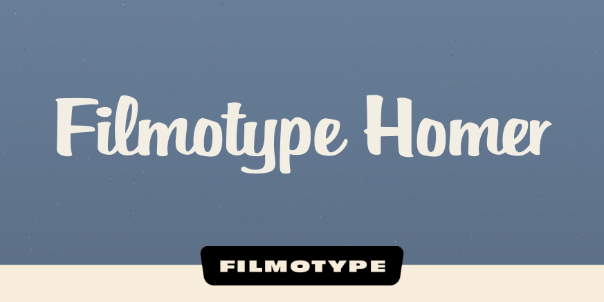 Filmotype Homer Poster