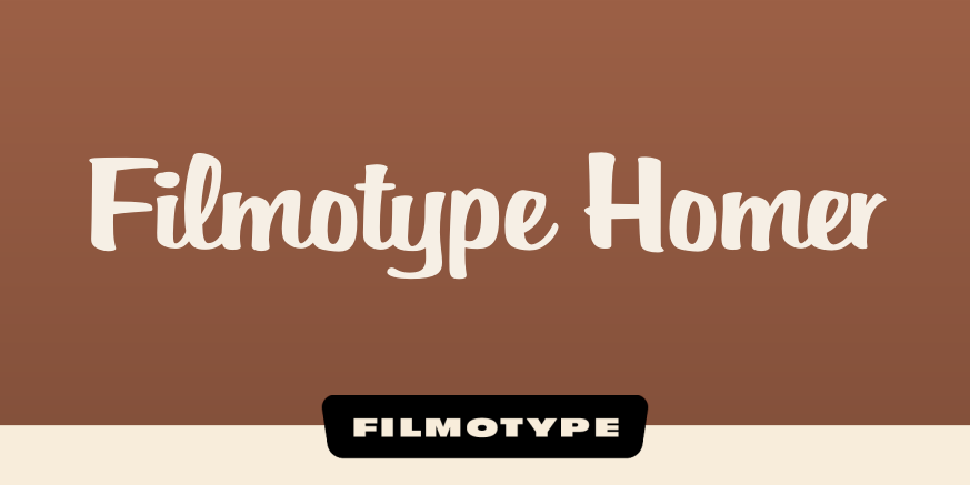 Filmotype Homer Poster