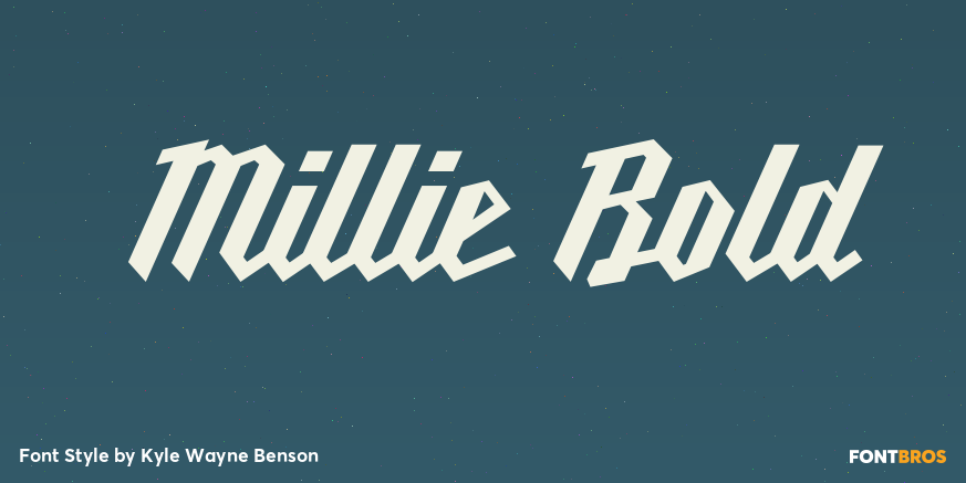 Millie Bold Poster