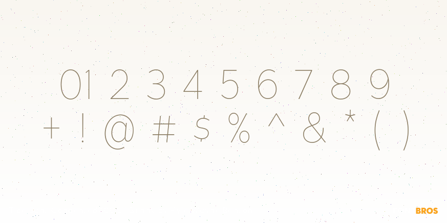 Tide Sans Condensed 100 Lil Bunny Font Poster #4