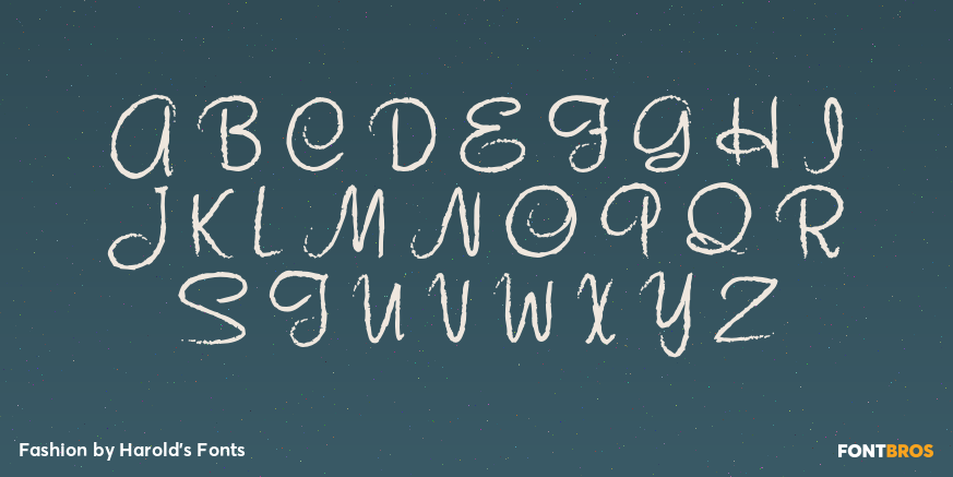 Fashion Font Poster #2