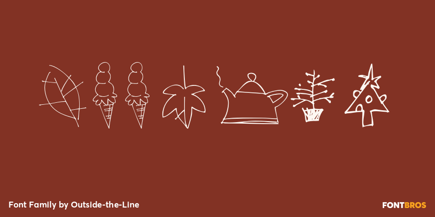 Doodles Font Poster #1