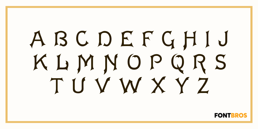 Acantha Font Poster #2