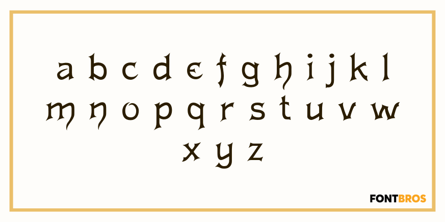 Acantha Font Poster #3