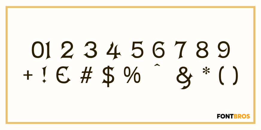 Acantha Font Poster #4