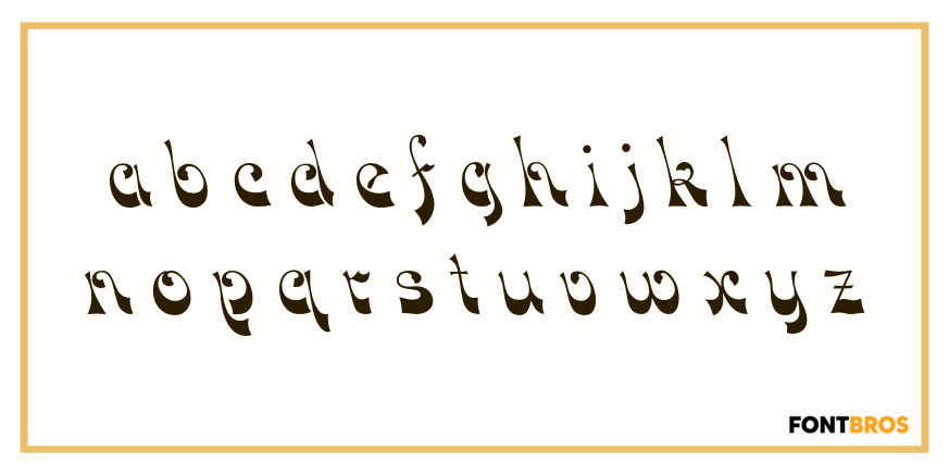 Alfereta Font Poster #3