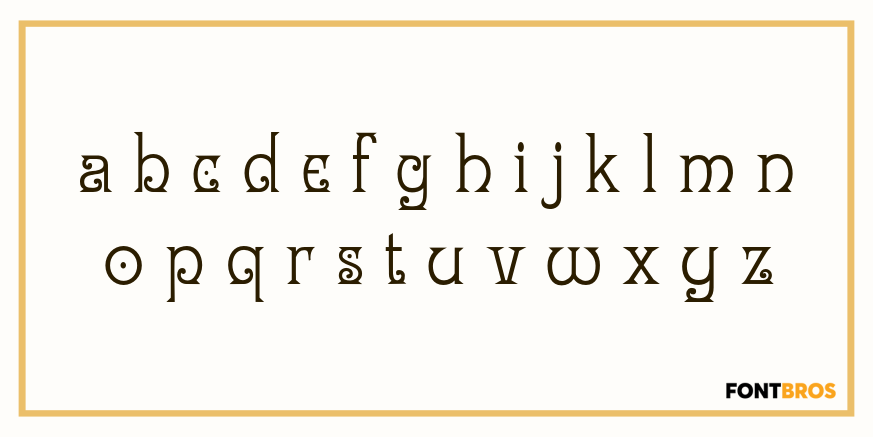 Angel Font Poster #3